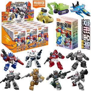 트랜스포머 원 빌딩 블록 Blokees Optimus Prime Bumblebee Megatron 액션 장난감 입상 어린이 컬렉션 선물