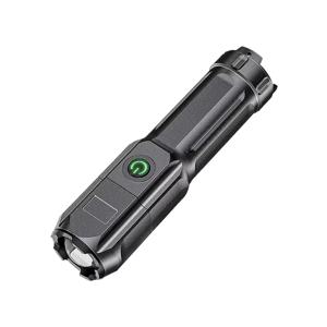 강한 빛 손전등 야외 비상 다기능 USB 캠핑 라이트 조명 손전등 작업 측면 충전