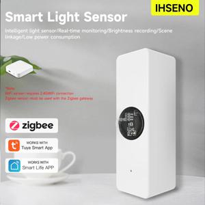 Tuya ZigBee 광 센서 휘도 센서 ZigBee 빔 센서 스마트 홈 자동화 App 제어 Tuya 조명 조명 감지기