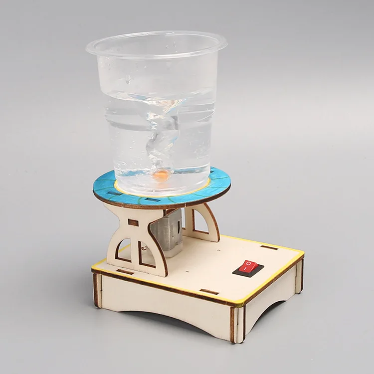 어린이 과학 장난감 DIY STEM 기술 물리학 학습 키트 재미 있은 전기 에디 시뮬레이션 교육 보조 교육 장난감