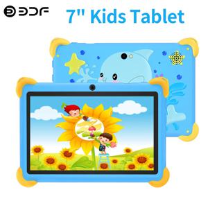 2025 새로운 7 인치 만화 패턴 어린이 태블릿 쿼드 코어 4GB RAM 64GB ROM 5G WiFi 학습 교육 게임 태블릿 어린이 선물
