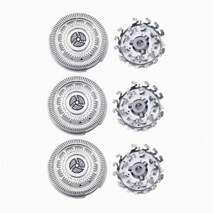 3pcs SH90 필립스 시리즈 S9000 S9090 S9031 S9111 S9151 S9152 S9181 S9311 S9321 S9731 S9733 S9751 용 면도날 헤드 교체