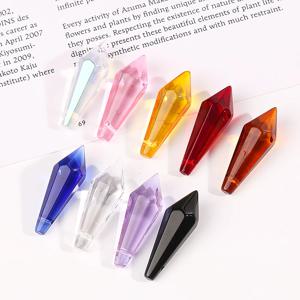 10PCS 화려한 크리스탈 지적 비즈 샹들리에 크리스탈 램프 프리즘 펜던트 태양 포수 DIY 홈 웨딩 파티 매달려 장식