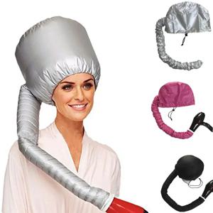 휴대용 헤어 보닛 건조기 모자 Gorro Secador Touca Difusora Steamer 빠른 건조 구운 오일 케어 디퓨저 건조 미용 도구
