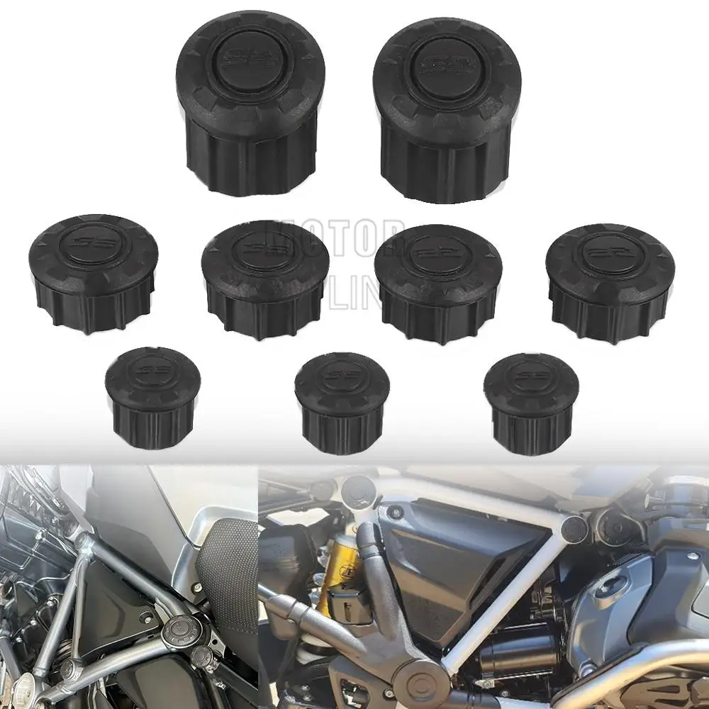 BMW R1250GS LC R1250GS R 1200 1250 GS 어드벤처 adv 2022 2023 프레임 구멍 커버 캡 플러그 장식 프레임 캡 세트 오토바이