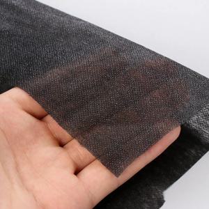부직포 다리미 온 인터라이닝 원단, 의류 재봉 액세서리, 단면 접착 라이닝, 경량 융합 DIY, 20g/30g