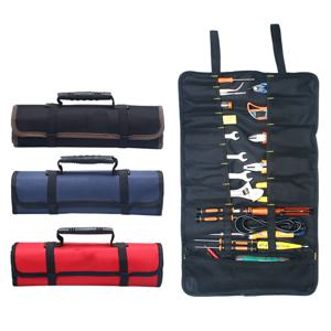 전기기사 접이식 공구 가방, 렌치 롤, 다목적 공구 정리함 가방, 헤비 듀티 롤업 공구 가방, 1PC