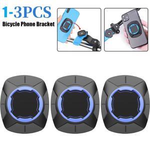 1-3PCS 자전거 휴대 전화 브래킷 패치 스티커 GPS 컴퓨터 마운트 지원 전화 다시 스티커 MTB에 대 한 사이클링 브래킷 패치
