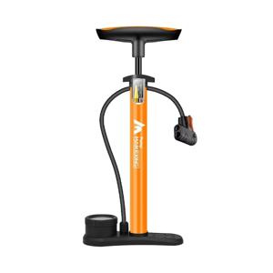 게이지가 있는 자전거 펌프 자전거 및 자동차용 다기능 팽창기 고압 게이지가 있는 160PSI 및 3-in-1 노즐 공기 펌프
