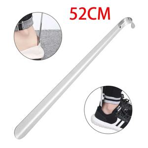 52cm 엑스트라 롱 슈혼 스테인레스 스틸 실버 메탈 신발 제거기 슈혼 리프터 보조 슬립 슈풀 도구 슈스푼