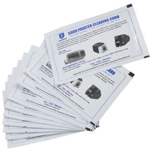 10 Pcs 청소 Pos 터미널 클리너 터미널 리더 재사용 가능한 신용 공작 기계 프린터 카드 듀얼 사이드 New