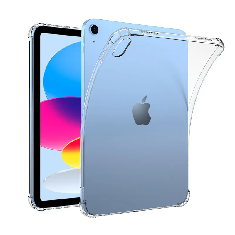 iPad 11 용 투명 TPU 케이스 10.9 인치 2022 2025 10th 11th Generation A2696 A2757 A3354 A3356 A3355 A16 11 