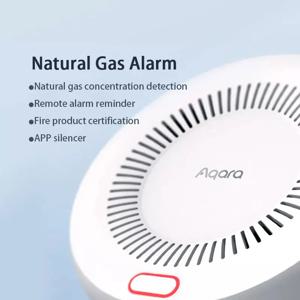 새로운 Aqara 스마트 천연 가스 감지기 ZigBee 가스 누출 경보 지능형 연결 Xiaomi Home Homekit 용 스마트 홈 보안