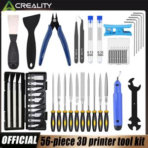 Creality FDM/SLA 3D 프린터 유지보수 툴 키트 – 노즐 클리너, 스크래퍼, 핀셋, 줄, 조각 도구 포함