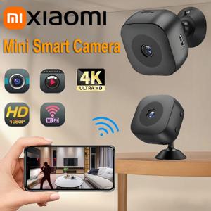 샤오미 4K 미니 보안 카메라 풀컬러 야간 투시 고화질 WiFi 모니터 동작 감지 감시 방수 2025