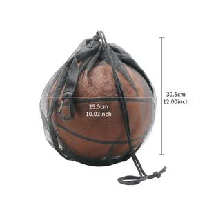 휴대용 Drawstring 농구 배낭 메쉬 가방 축구 축구 배구 공 보관 가방 1/2/3Pcs 야외 스포츠 가방
