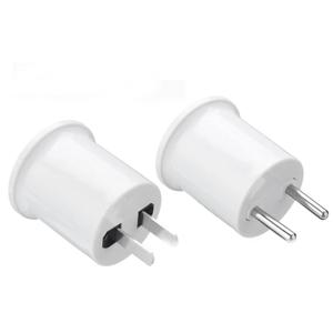 1pcs 미국 유럽 플러그 E27 램프 LED 전구 기본 E27 EU 미국 플러그 램프 홀더 변환기 소켓 어댑터 화이트