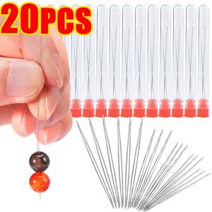 5/10/20Pcs 구슬 바늘 핀 오픈 곡선 바늘 비즈 팔찌 목걸이 쥬얼리 만들기 도구 수제 페르시 스레딩 핀