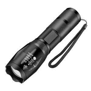 높은 전력 Led 손전등 캠핑 토치 5 조명 모드 알루미늄 합금 Zoomable 빛 방수 재료 사용 3 AAA 배터리