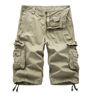 Choice Cargo Shorts Men 2025 여름 육군 군사 전술 옴므 반바지 캐주얼 솔리드 멀티 포켓 남성 카고 반바지 플러스 사이즈
