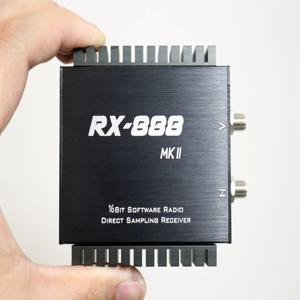 RX888 Plus RX-888 MKII SDR 라디오 수신기 SDR 햄 라디오 수신기 LTC2208 16Bit ADC 직접 샘플링 R828D 3.0.5ppm VCXO