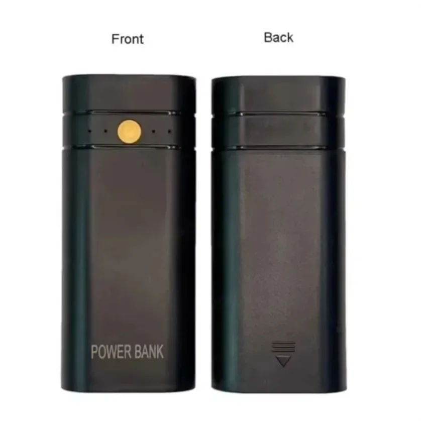 DIY 배터리 전원 은행 상자 5V 2A 6000mAh 2X18650 USB Type-C 배터리 충전기 케이스 전화 전자 충전을 포함하지 않음