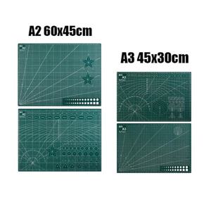 A2 A3 3mm 두꺼운 PVC 커팅 매트 패드 양면 패치 워크 컷 패드 패치 워크 도구 수동 DIY 모델 도구 커팅 보드