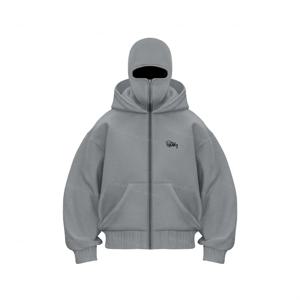 발라클라바 페이스 마스크가 있는 남성용 겨울 후드티 지퍼 디자인 야외 활동을 위한 스포츠 자켓 하이킹 여행 러닝 스웨트셔츠