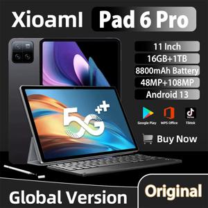 2025 새로운 오리지널 Mi Pad 6 Pro 태블릿 안드로이드 14 11 