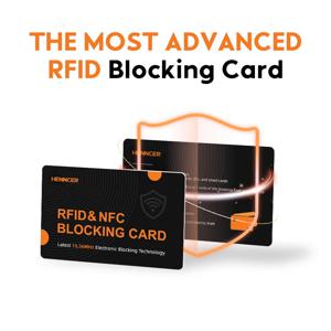 RFID 차단 카드 비접촉식 NFC 직불 신용 카드 여권 보호기 차단기 세트 스마트 도난 방지 디자인