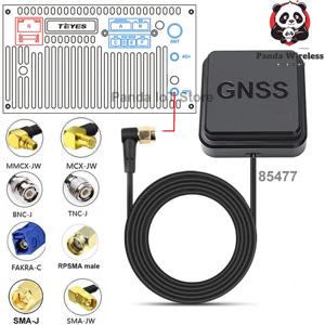 1pcs W70D2 GNSS 활성 적층 세라믹 4성 위치 지정 RPSMA/SMA/TNC/BNC/MMCX/Fakra/MCX 자동차 라디오 측지 농업용
