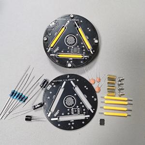 전자 DIY 엔지니어링 키트 터치 무단 조광 키트 전자 납땜 기술 연습 DIY 애호가 휴일 선물