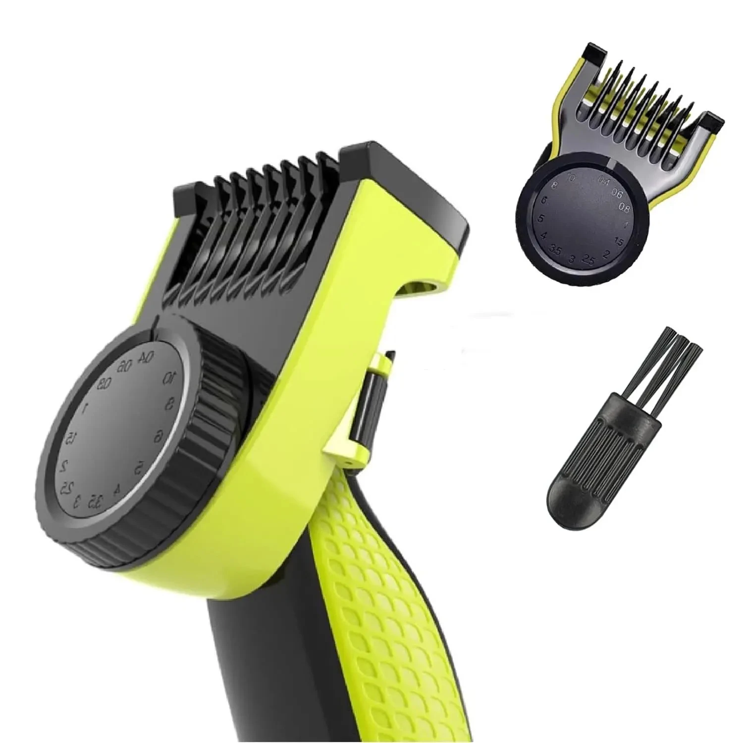 필립스 Oneblade 면도기에 적합한 1-2PCS 작은 칼 가이드 빗 트리밍 14 길이 조절 가능 액세서리 코 머리 칼