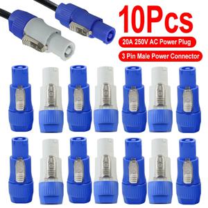 파워콘 커넥터 남성 플러그 NAC3FCA NAC3FCB 소켓 NAC3MPA AC 케이블 20A 250V 전원 플러그 어댑터 (무대 조명 LED 스크린용)