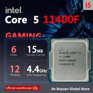 인텔 뉴 코어 i5-11400F i5 11400F 2.6GHz L3=12M 65W LGA 1200(팬 없음)
