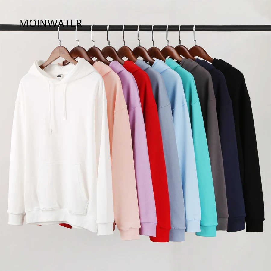 MOINWATER-캐주얼 긴팔 후드 스웨트셔츠 MH2239 여성용, 신제품 봄 가을 2022