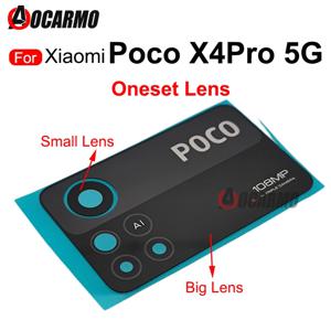 Xiaomi POCO X4 Pro 5G 후면 카메라 렌즈 유리 교체 부품용 후면 카메라 렌즈