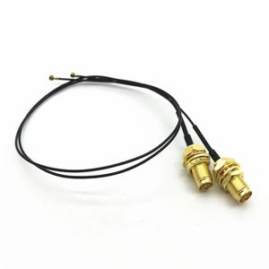 2pcs 30cm MHF4-RP-SMA 0.81mm RF 피그테일 케이블 안테나 M.2 WiFi 카드 Intel AX210 AX200 9260NGW 8260NGW 8265NGW