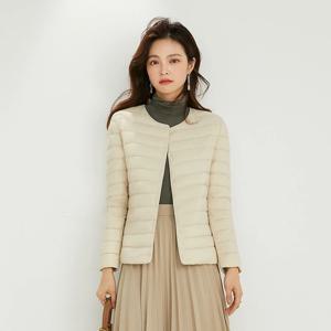여성 라이너 오리 다운 재킷 오-넥 가변 v 넥 2022 새로운 여성 겨울 따뜻한 칼라리스 초경량 퀼트 퍼퍼 코트 유지