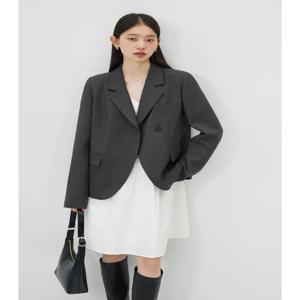 ZIQIAO 통근 감각적인 여성용 세트 재킷, 고급스럽고 다목적 단색, 전문가용 스타일 세트 상의, 2024 용수철 신상