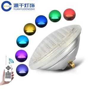 풀 헤드라이트 18W 36W 54W par56 led 12Vac RGB focos led para piscinas 따뜻한 흰색 차가운 흰색