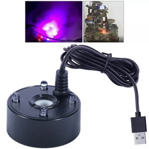 LED 안개 제조기 포함 안개 제조기, 5V USB 안개 제조기, LED 다채로운 조명, 홈 장식, 물 순환 안개, 풍경 스프레이