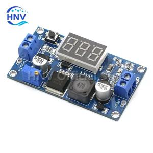 DC-DC 디지털 부스트 스텝 업 전원 공급 장치 모듈, LED 전압계 포함, 스텝 업 전압 조정기, 4.5-32V ~ 5-52V 조정 가능, XL6009