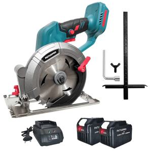 PATUOPRO 6 인치 브러시리스 원형 톱 소형 전기 톱 목재 금속 세라믹 타일 커터 Makita 18V 배터리 용 전동 공구