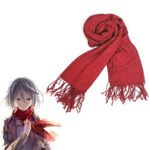 Mikasa Ackerman 스카프 와인 레드 스카프
