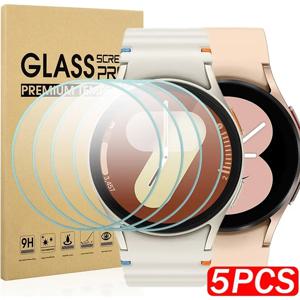 삼성 갤럭시 시계 3 4 5 6 7 용 1-5PCS 강화 유리 갤럭시 시계 7Ultra 용 40mm 44mm 클래식 42/46mm 화면 보호 필름