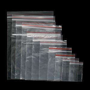 100Pcs 여러 크기 보석 비즈에 대 한 투명 지 플락 비닐 봉투 팔찌 저장소 중소 기업 포장 용품