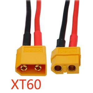 XT60 XT-60 남성 여성 총알 커넥터 플러그 RC Lipo 배터리 Quadcopter Multicopter 핫 세일에 대 한 실리콘 14 AWG 와이어