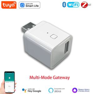 Tuya 스마트 USB 블루투스 Zigbee 멀티 게이트웨이 무선 허브 브리지 스마트 가전 원격 제어 지원 Alexa Google 홈