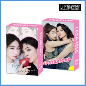 30 개/대 태국 드라마 사랑 채우기 빈 FayeYoko Lomo 카드 Faye & Yoko 미니 엽서 HD Photocard Cosplay Gift